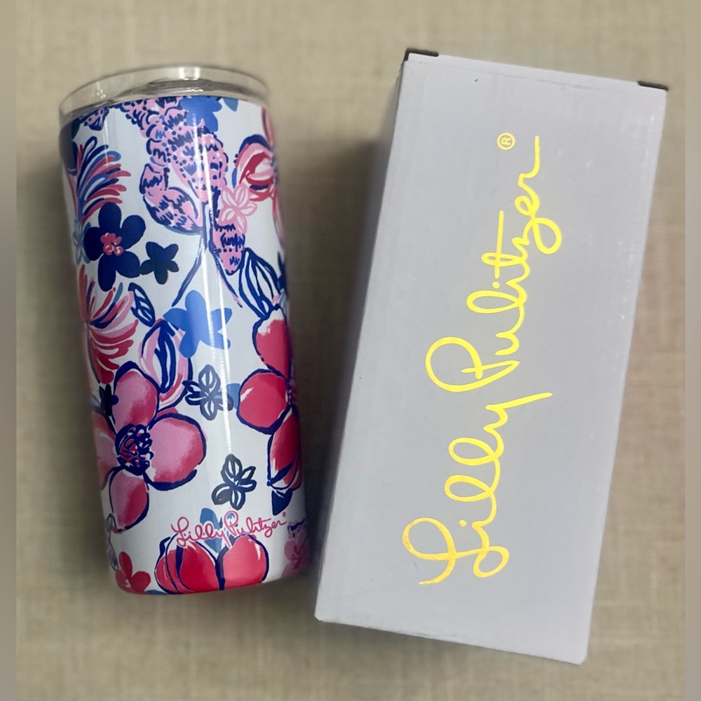 NWT Lilly Pulitzer Slim Tumbler GWP